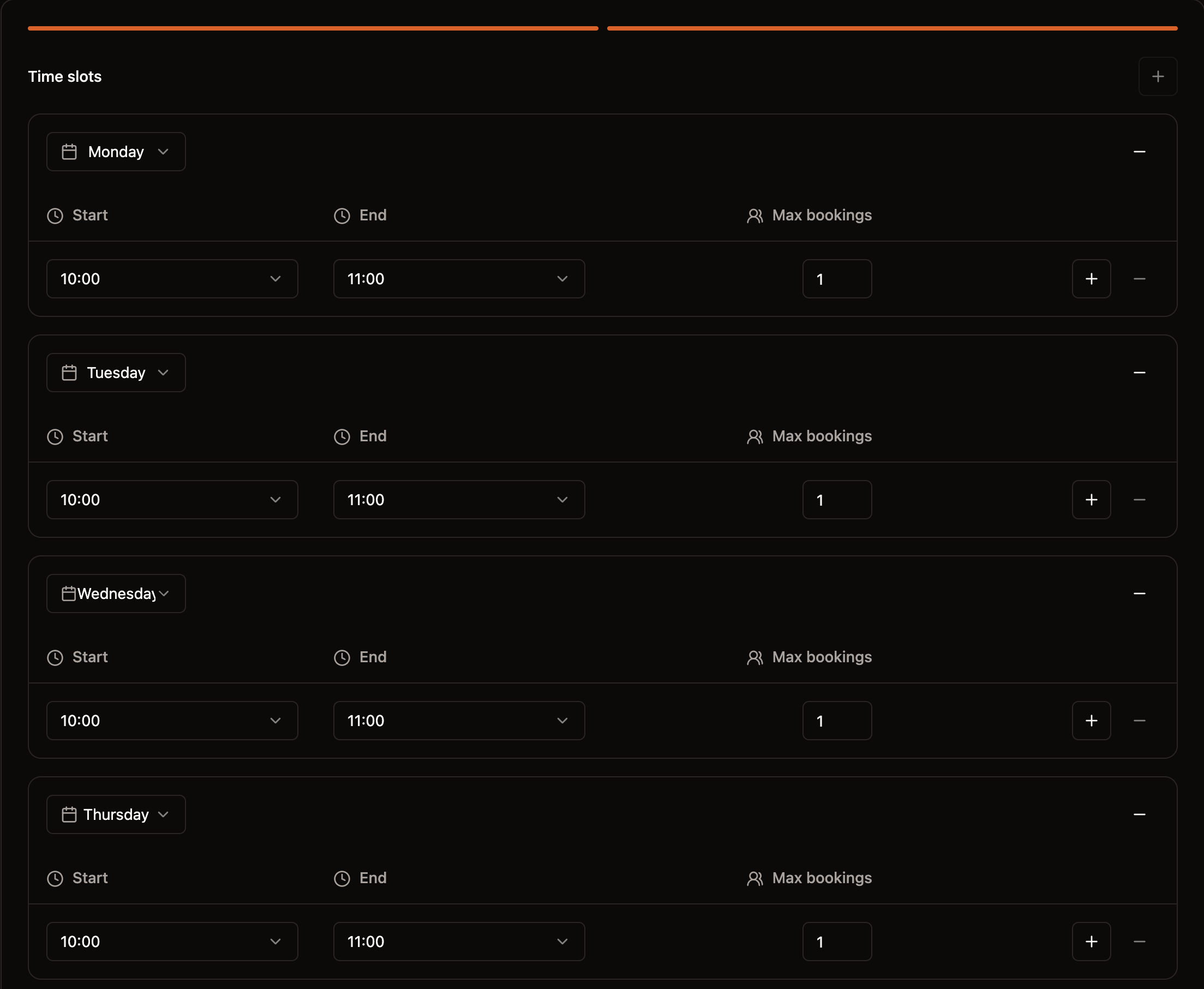 ReserveKit Time Slots