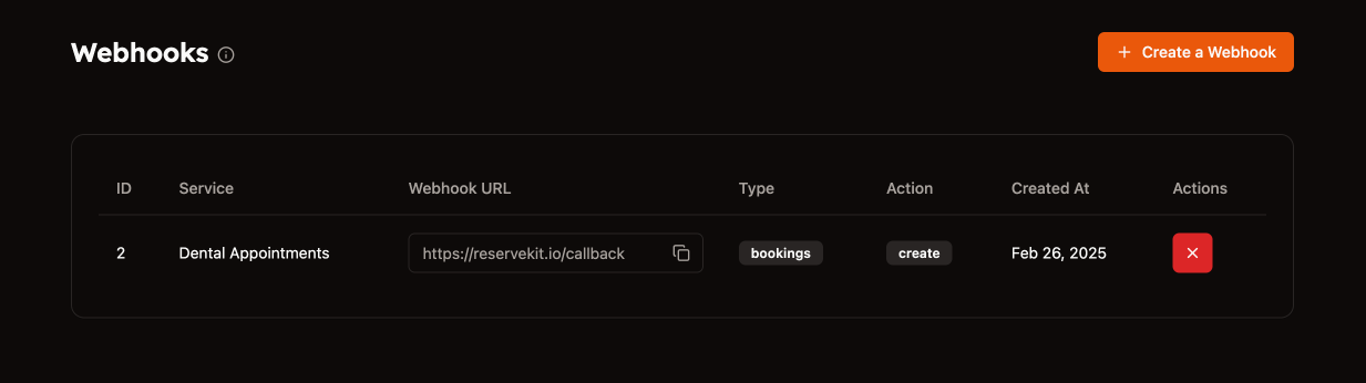 ReserveKit Webhooks